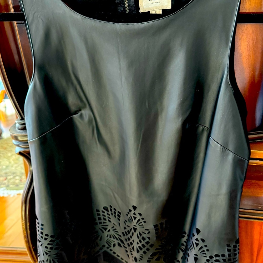 Vegan leather tank